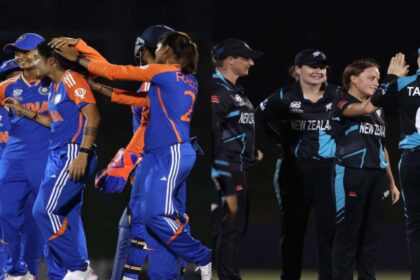 India vs New Zealand woman' T20 series test match