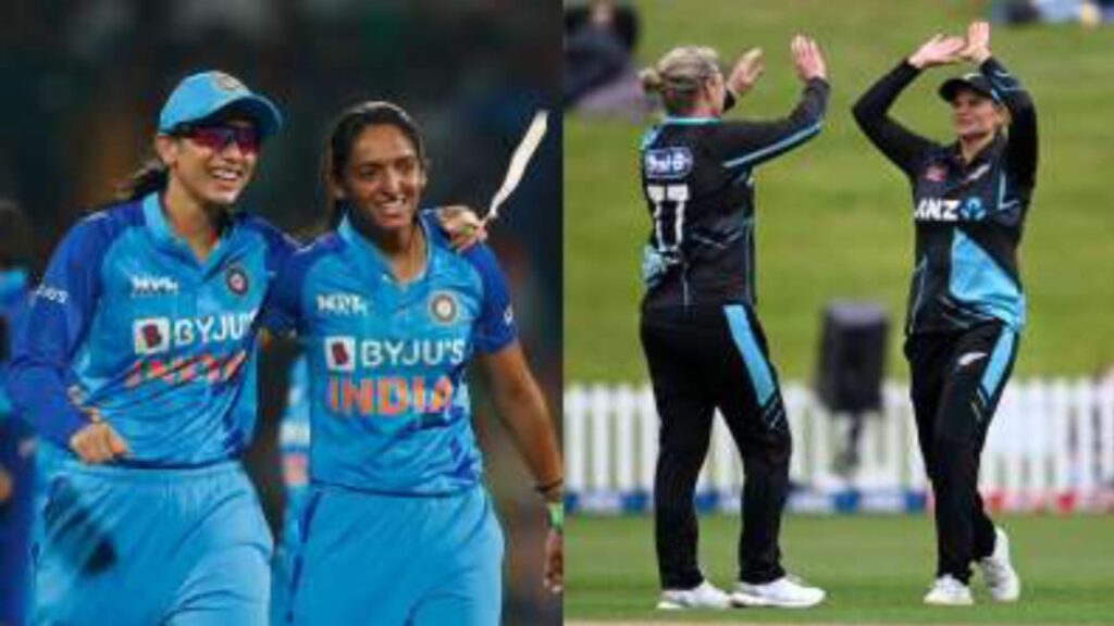 India vs New Zealand woman' T20 series test match