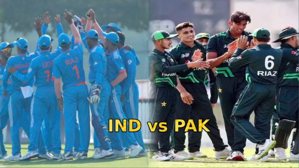 India vs Pakistan U-19 Live Score 2024