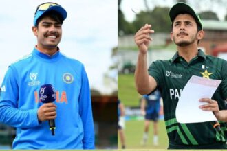 India vs Pakistan U-19 Live Score 2024